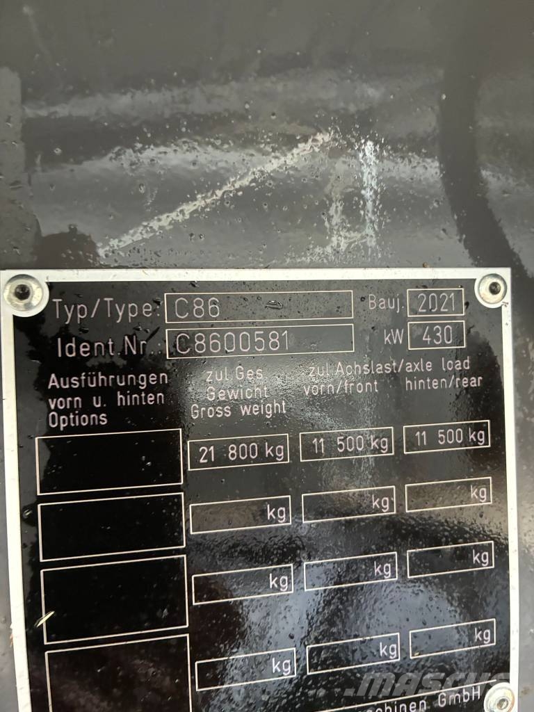 CLAAS Lexion 8700 Kombinované zberacie stroje