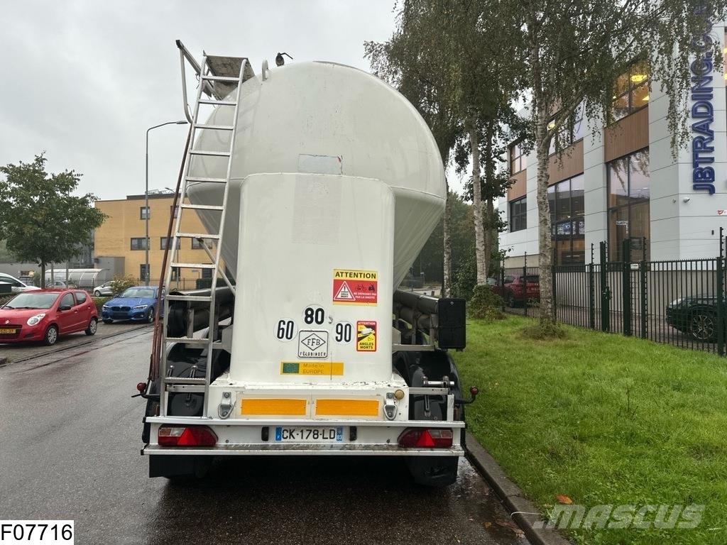 Feldbinder Silo 36.000 liter, 1 Comp Tankopleggers