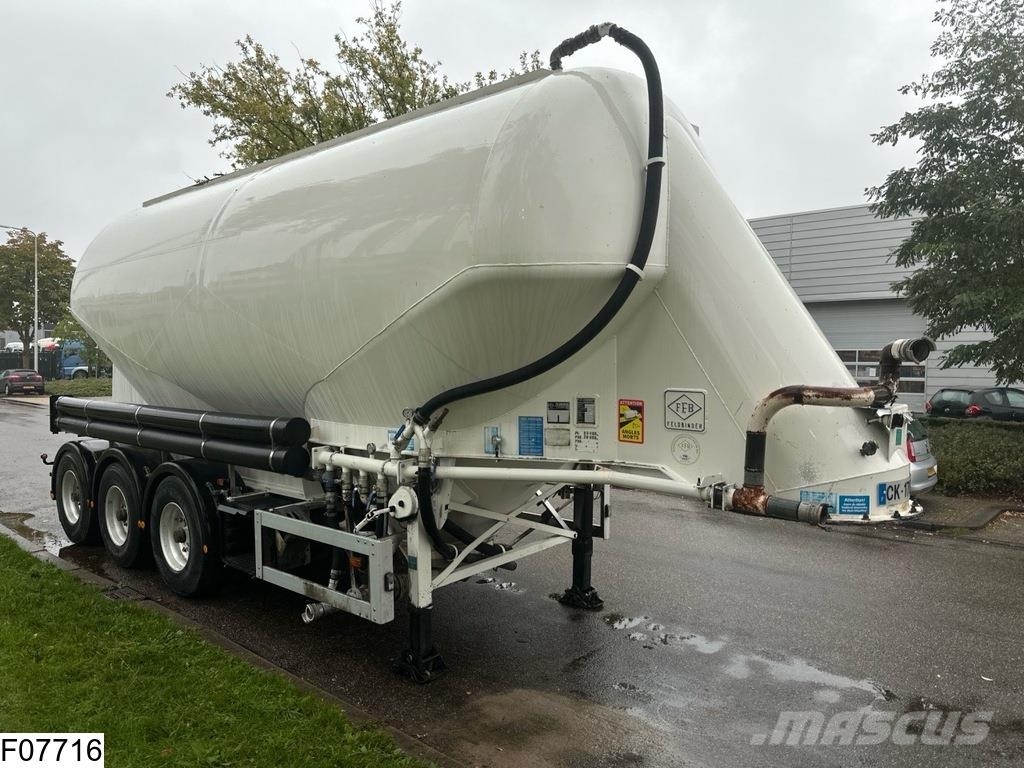 Feldbinder Silo 36.000 liter, 1 Comp Tankopleggers