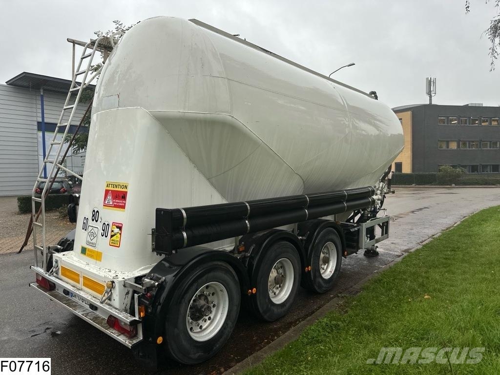 Feldbinder Silo 36.000 liter, 1 Comp Tankopleggers