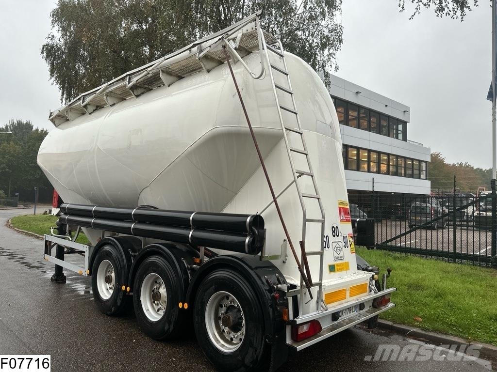 Feldbinder Silo 36.000 liter, 1 Comp Tankopleggers