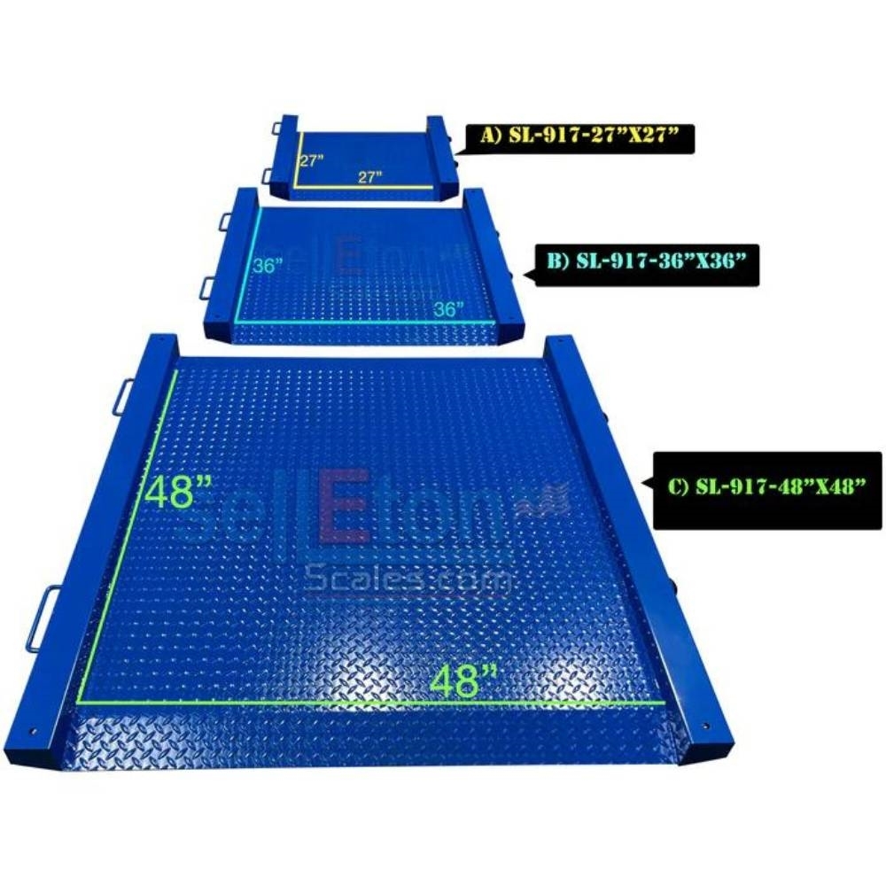 SellEton 35"x35" NTEP Industrial Drum scales Container handlers