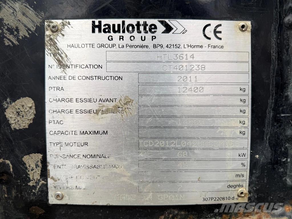 Haulotte HTL3614 Teleskoplæssere