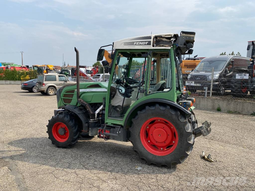 Fendt 207-V / Vario TMS Carte Grise Française endommagé Tractors