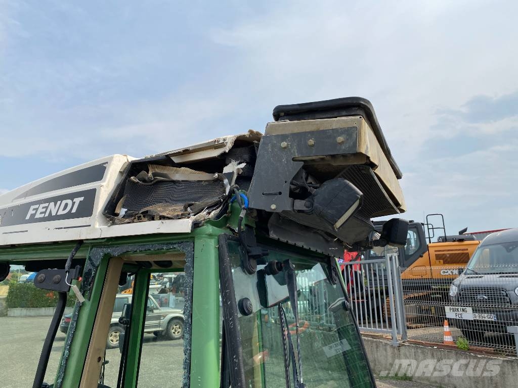 Fendt 207-V / Vario TMS Carte Grise Française endommagé Tractors