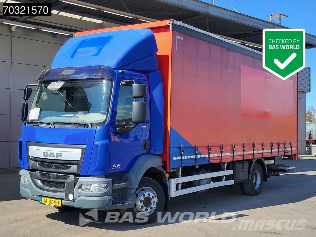 DAF LF 210 LF 4X2 14tons NL-Truck Curtainsides 1500kg Camiones de caja de lona