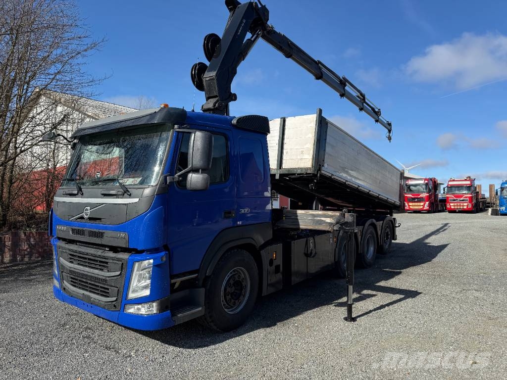 Volvo FM500 8x4 HMF 2620K5 Kran Lastbiler med tip