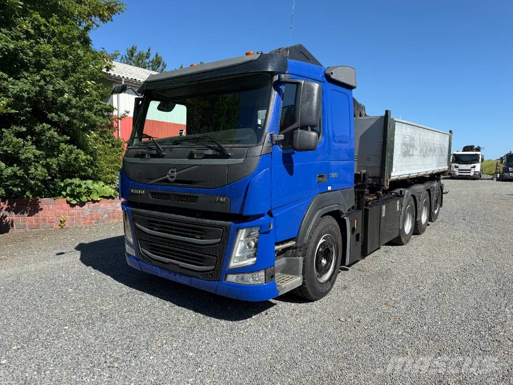 Volvo FM500 8x4 HMF 2620K5 Kran Lastbiler med tip
