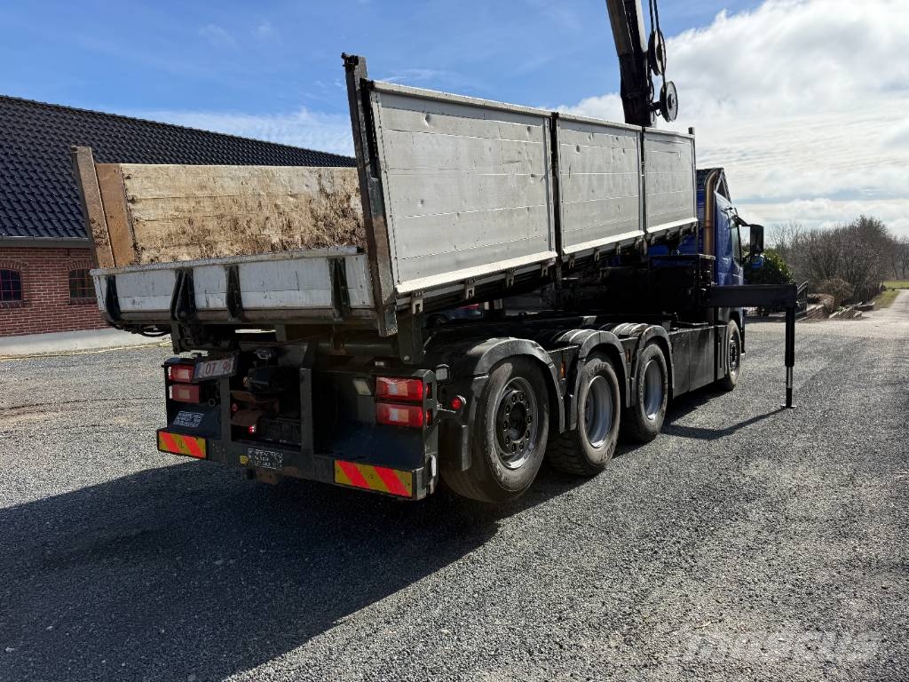 Volvo FM500 8x4 HMF 2620K5 Kran Lastbiler med tip