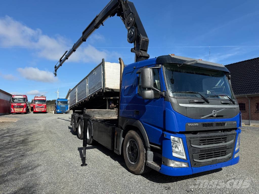 Volvo FM500 8x4 HMF 2620K5 Kran Lastbiler med tip