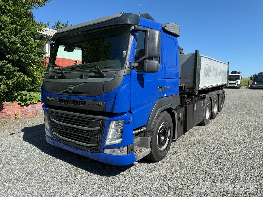 Volvo FM500 8x4 HMF 2620K5 Kran Lastbiler med tip