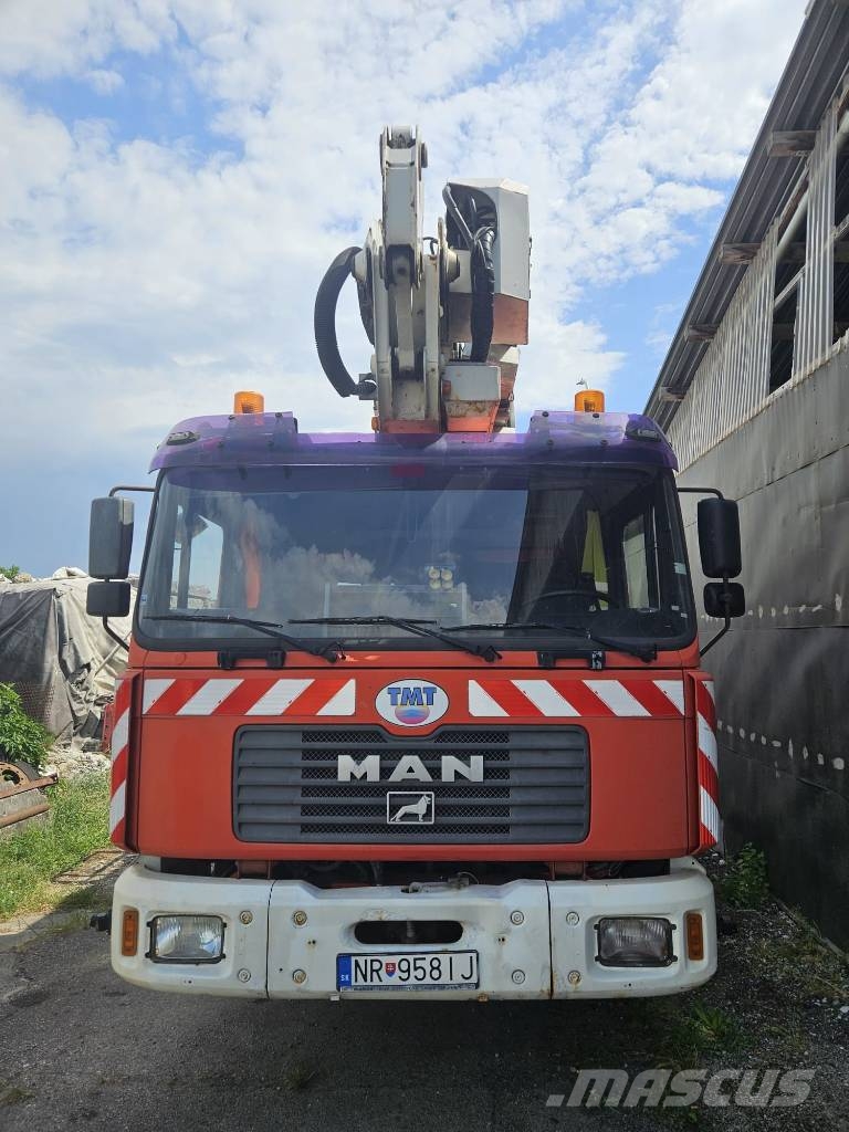 Bronto Skylift 55 HDT المنصات الهوائية المثبتة على شاحنة
