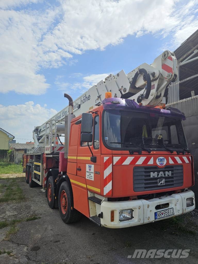 Bronto Skylift 55 HDT المنصات الهوائية المثبتة على شاحنة
