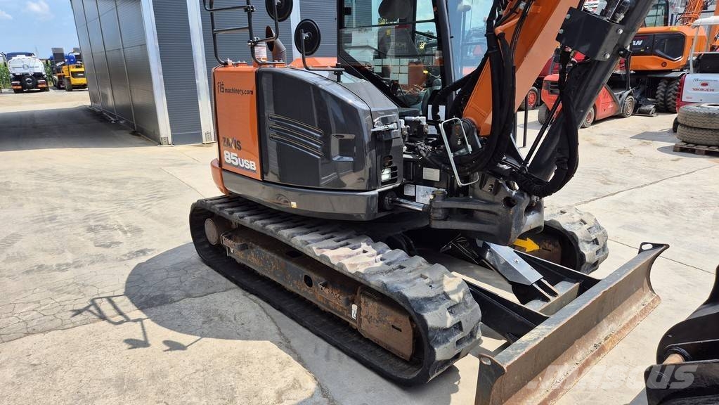 Hitachi ZX85USB-6 - 2022 YEAR - 1780 HOURS - 3x BUCKETS حفارات وسط 7 طن - 12 طن