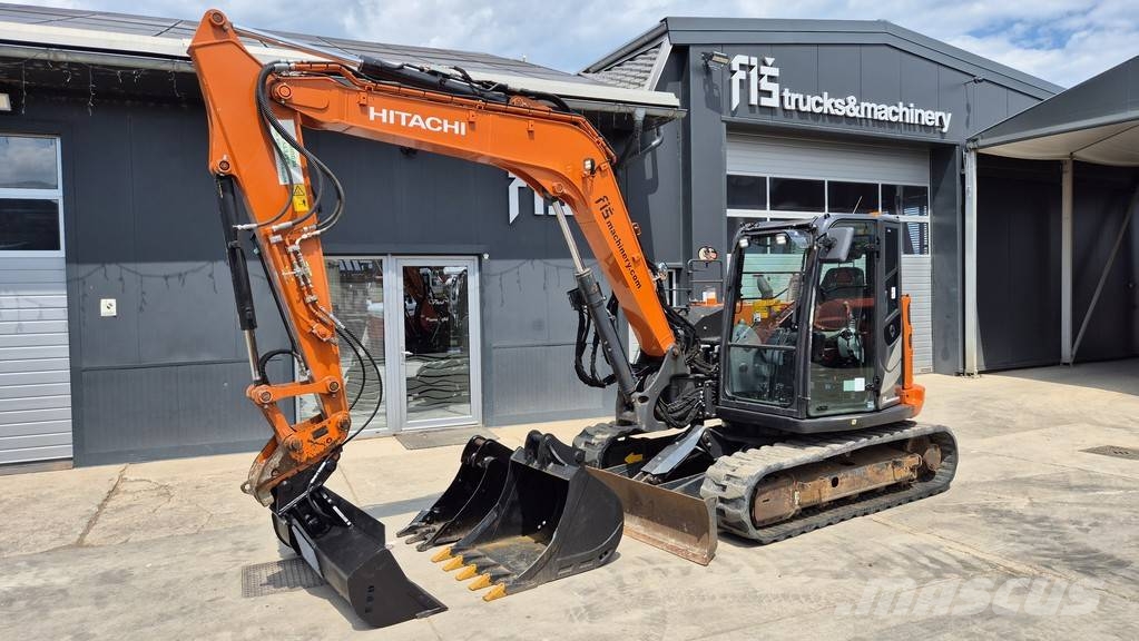 Hitachi ZX85USB-6 - 2022 YEAR - 1780 HOURS - 3x BUCKETS حفارات وسط 7 طن - 12 طن