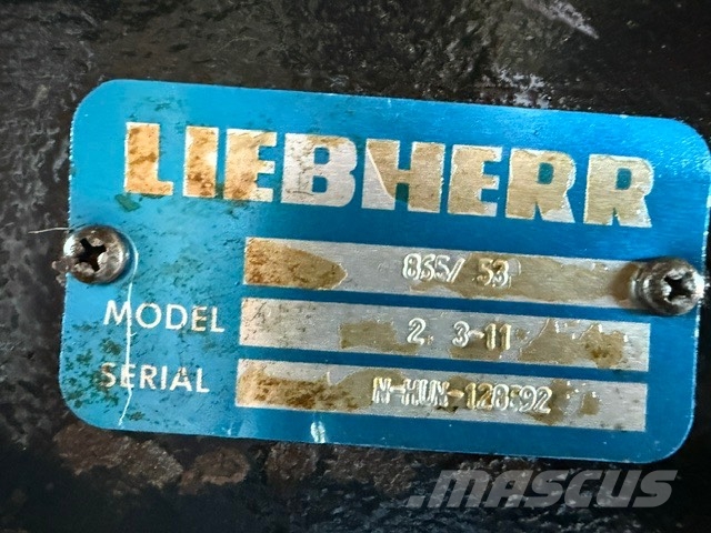 Liebherr L 580 USED TRANSMISSION 2 3-11 Transmissie