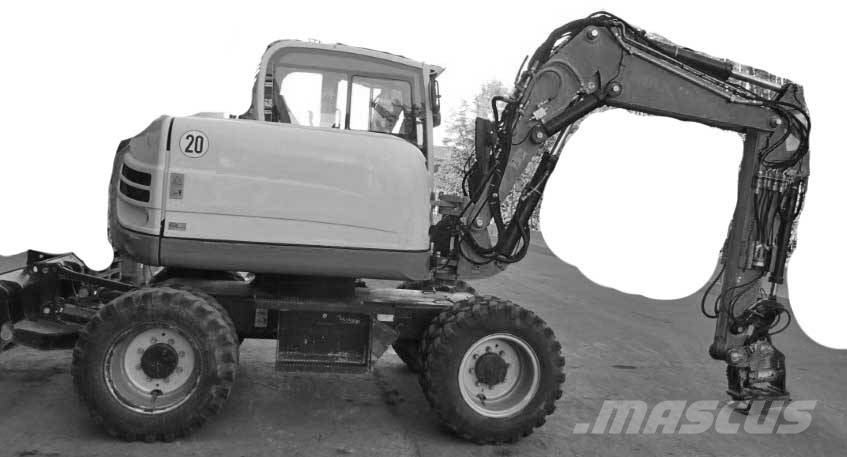 Terex TW 85 Bagri na kolesih