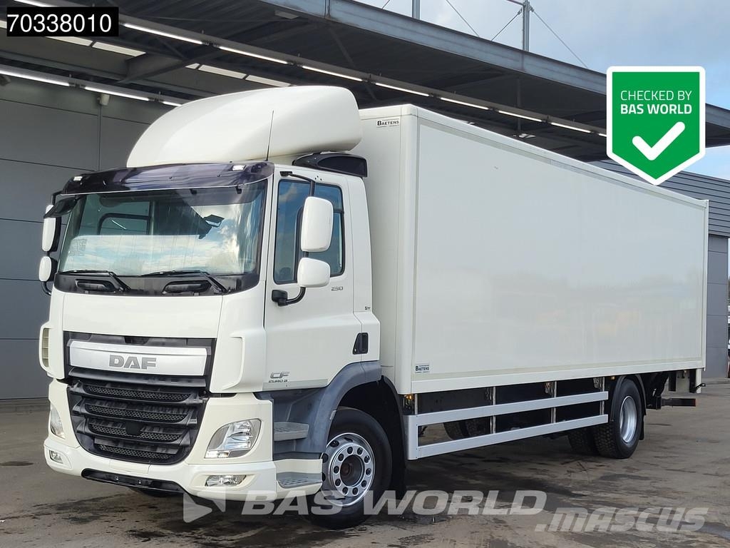 DAF CF 250 FA 4X2 19tonner 2000kg Ladebordwand Automat Skapbiler