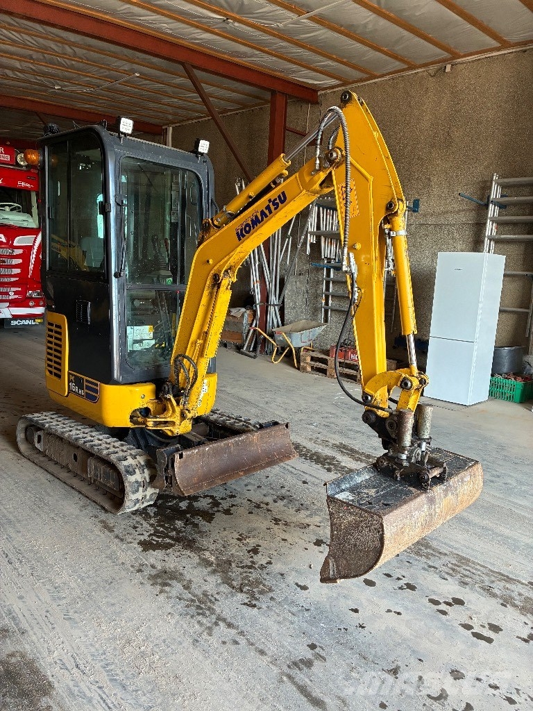 Komatsu PC 16 R-3HS Mini bagri <7t