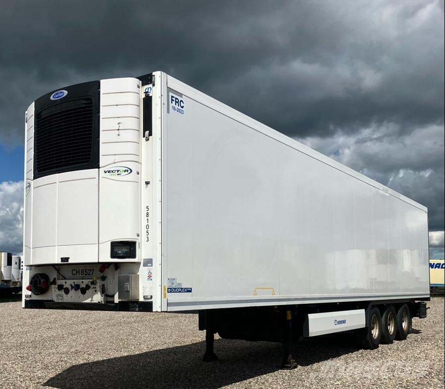 Krone Trailer Reefer Flower Width Straight Semi-reboques com temperatura controlada