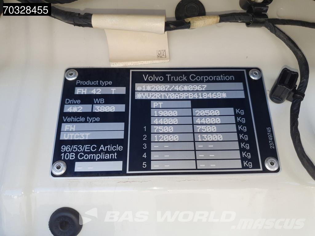 Volvo FH 460 4X2 100% Tyres! Globe Retarder 2xTanks Camiones tractor
