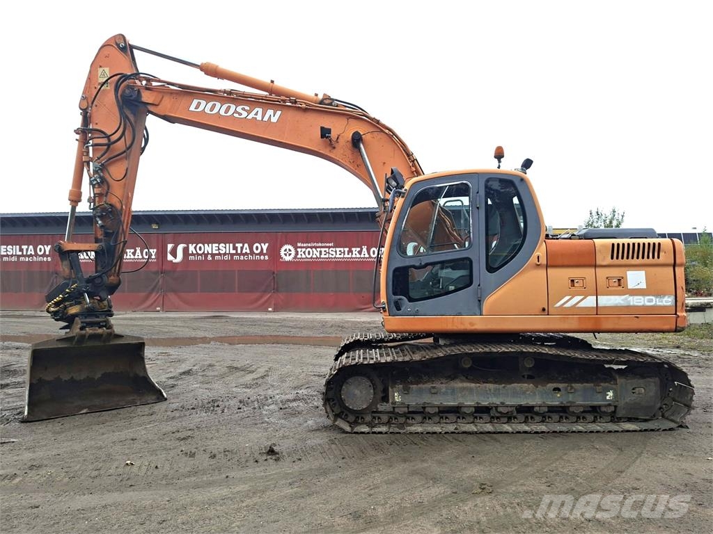 Doosan DX180LC PYÖRITTÄJÄLLÄ 履带挖掘机