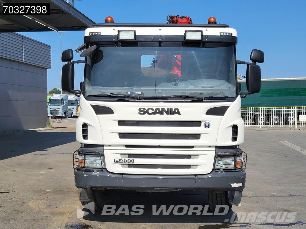 Scania P400 6X4 HMF 1444-Z2 Crane Remote Full Steel Manua Camiones bañeras basculantes o volquetes