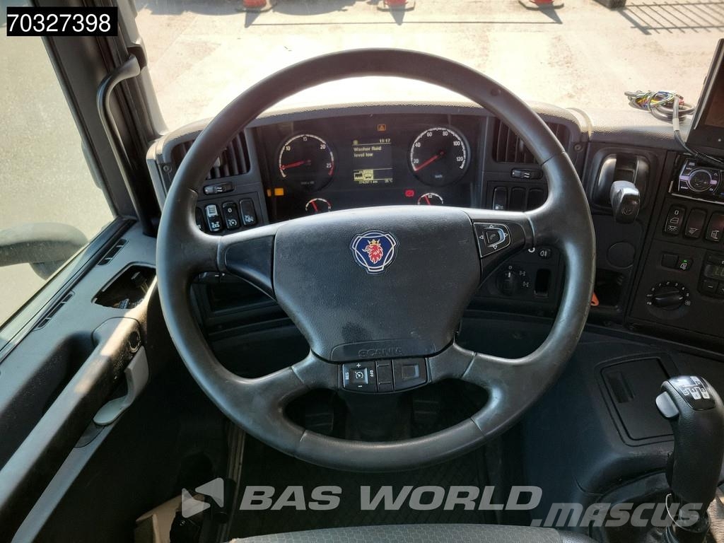 Scania P400 6X4 HMF 1444-Z2 Crane Remote Full Steel Manua Camiones bañeras basculantes o volquetes