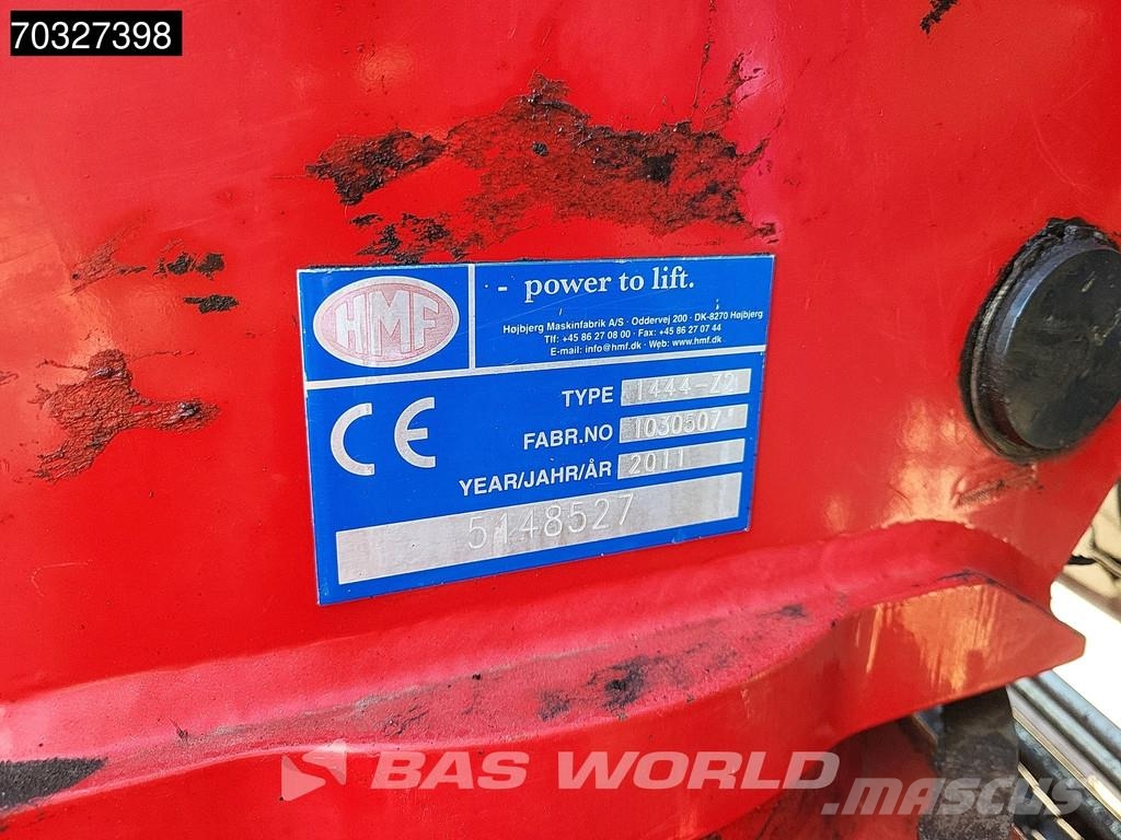 Scania P400 6X4 HMF 1444-Z2 Crane Remote Full Steel Manua Camiones bañeras basculantes o volquetes