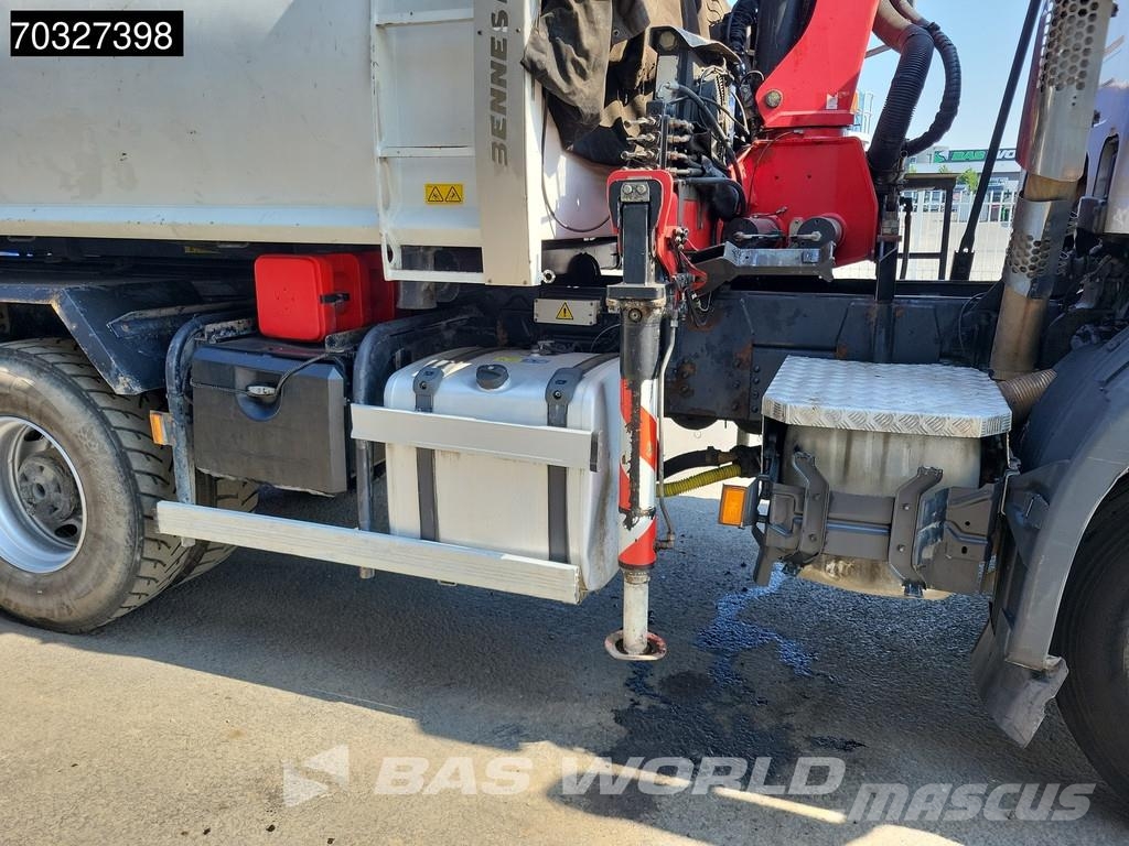Scania P400 6X4 HMF 1444-Z2 Crane Remote Full Steel Manua Camiones bañeras basculantes o volquetes