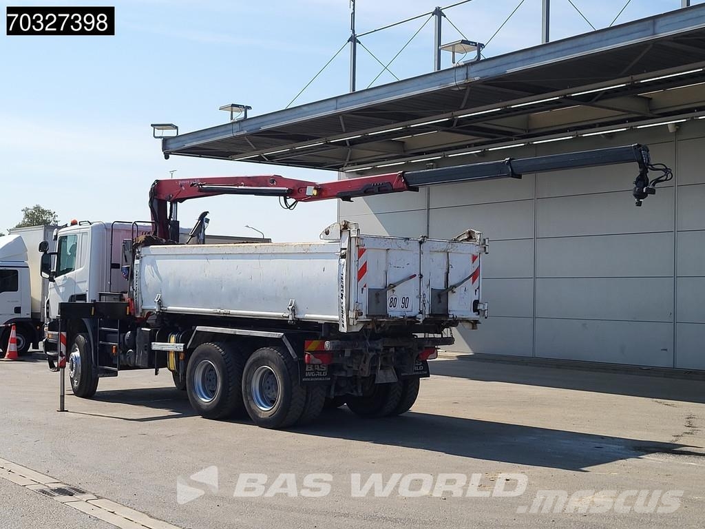 Scania P400 6X4 HMF 1444-Z2 Crane Remote Full Steel Manua Camiones bañeras basculantes o volquetes