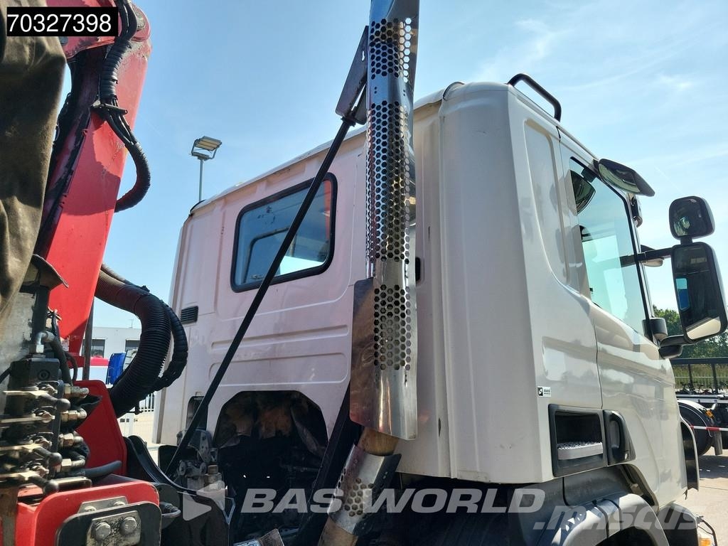 Scania P400 6X4 HMF 1444-Z2 Crane Remote Full Steel Manua Camiones bañeras basculantes o volquetes