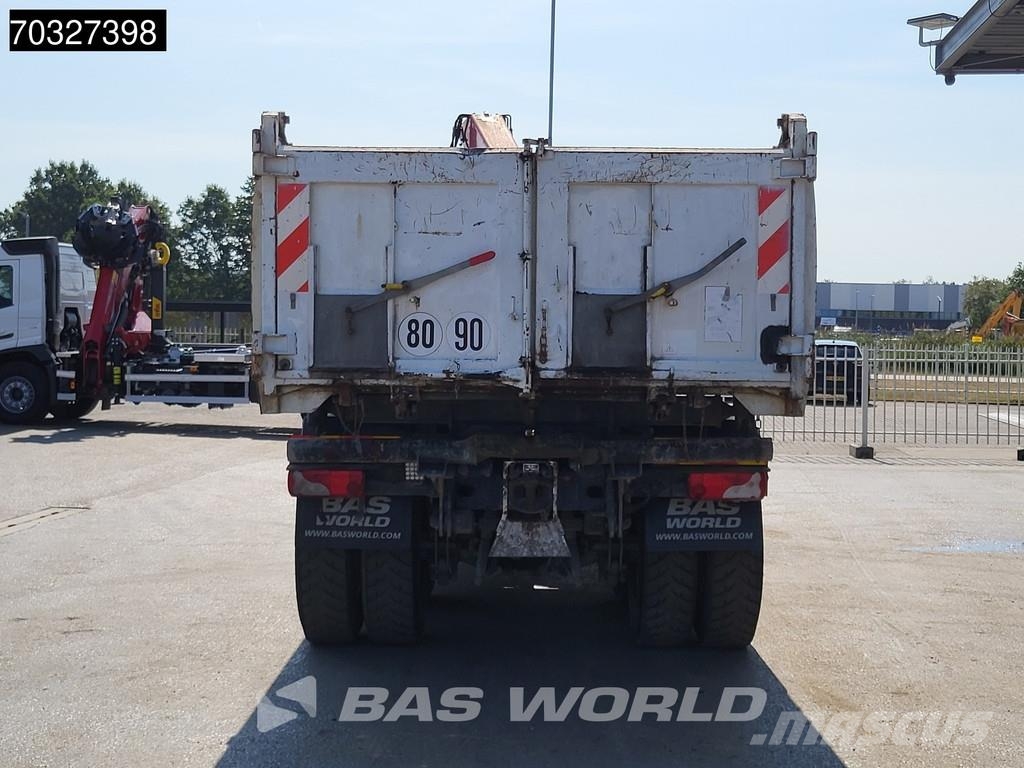Scania P400 6X4 HMF 1444-Z2 Crane Remote Full Steel Manua Camiones bañeras basculantes o volquetes
