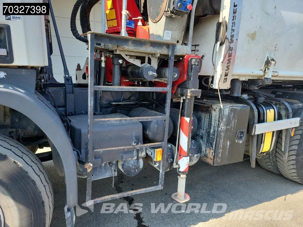 Scania P400 6X4 HMF 1444-Z2 Crane Remote Full Steel Manua Camiones bañeras basculantes o volquetes