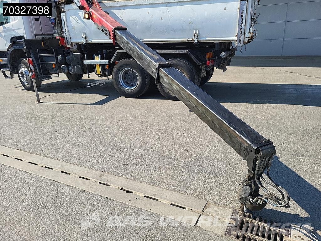 Scania P400 6X4 HMF 1444-Z2 Crane Remote Full Steel Manua Camiones bañeras basculantes o volquetes