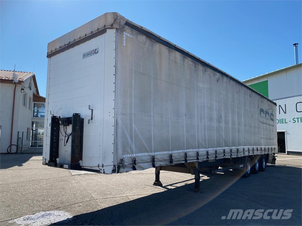 Kögel Iný model VIN 625 نصف مقطورات بباب جانبي