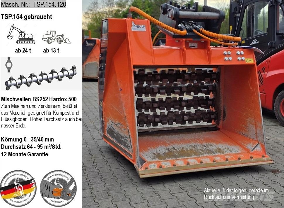 Wolf Separator Terra-Star TSP.154 Ostale poljoprivredne mašine