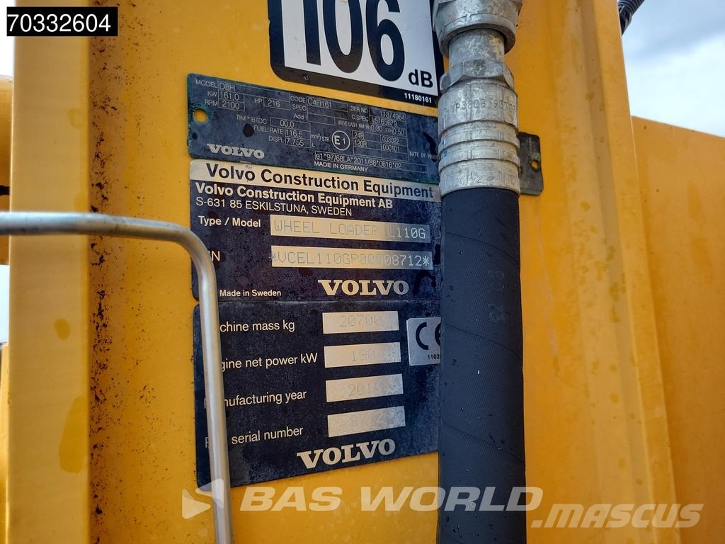 Volvo L110 G Cargadoras sobre ruedas
