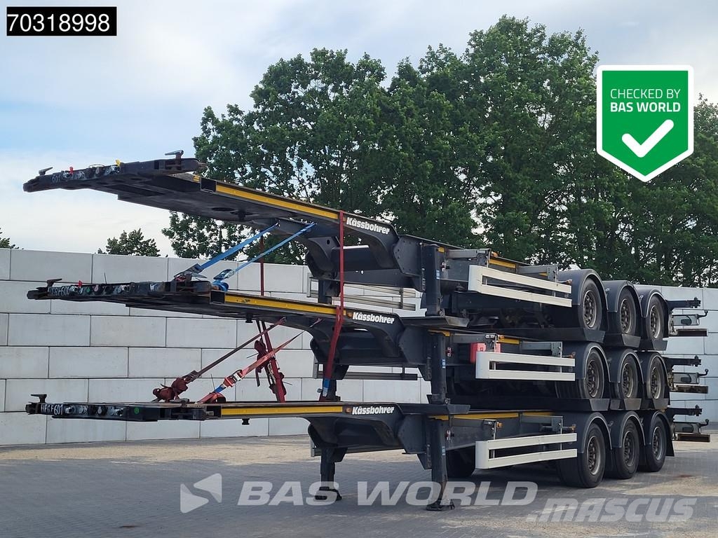 Kässbohrer CS 40ft Lift Axle Containerchassis