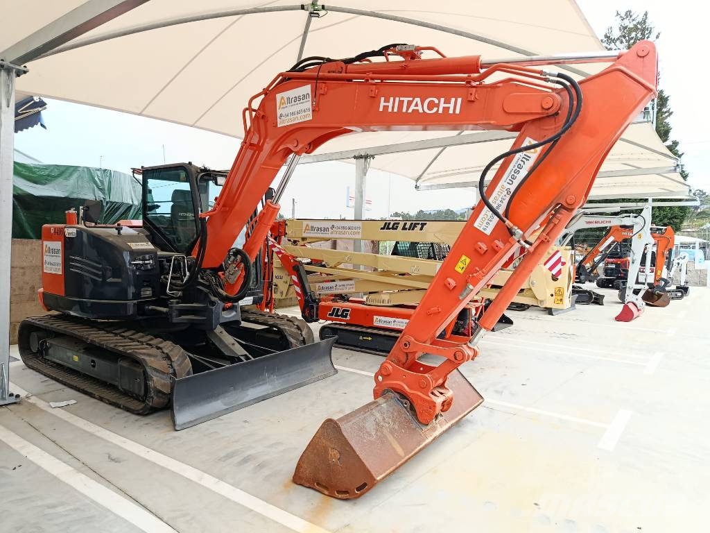 Hitachi ZX 85 US B-5A Midigraafmachines 7t - 12t