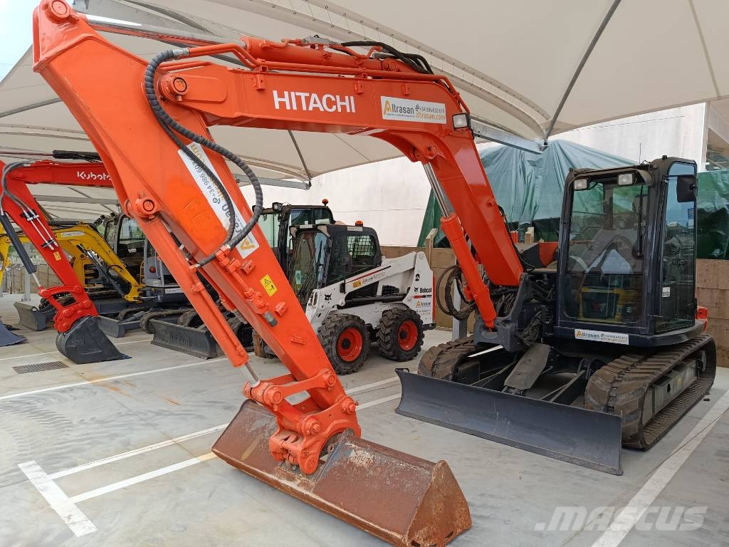 Hitachi ZX 85 US B-5A Midigraafmachines 7t - 12t
