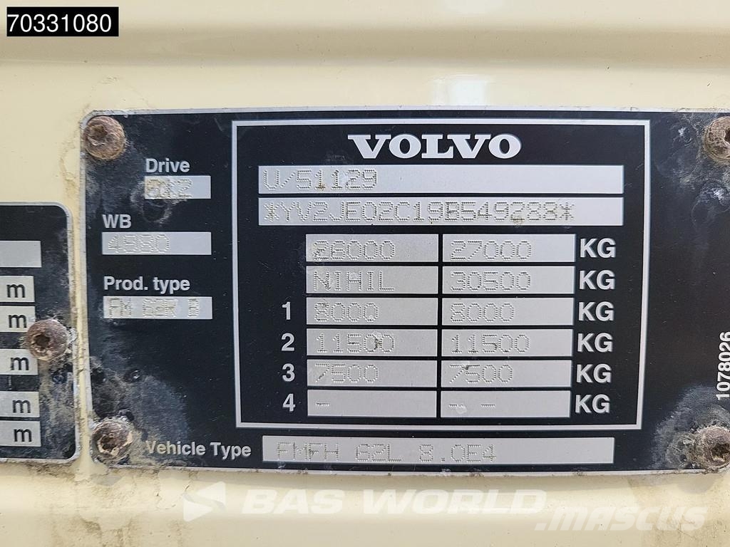 Volvo FM 360 6X2 Esterer Fuel tanker 20.180 liter 5 comp Säiliöautot