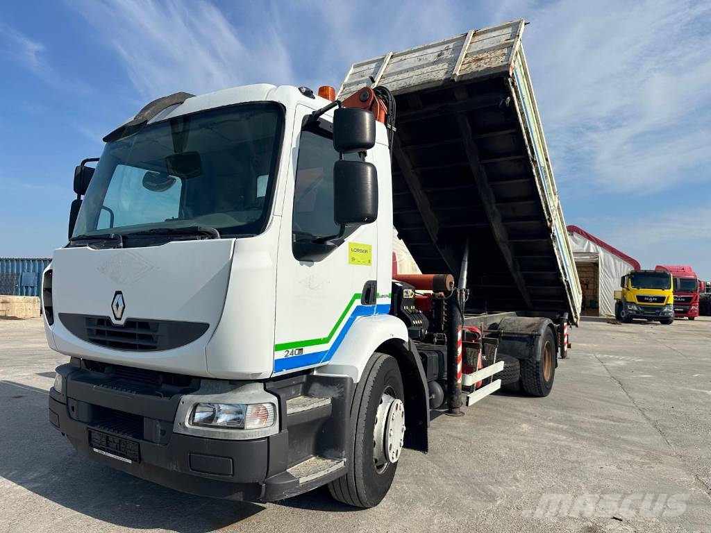 Renault Midlum 240 DXI / Palfinger PK 18500 Performance 덤프 트럭