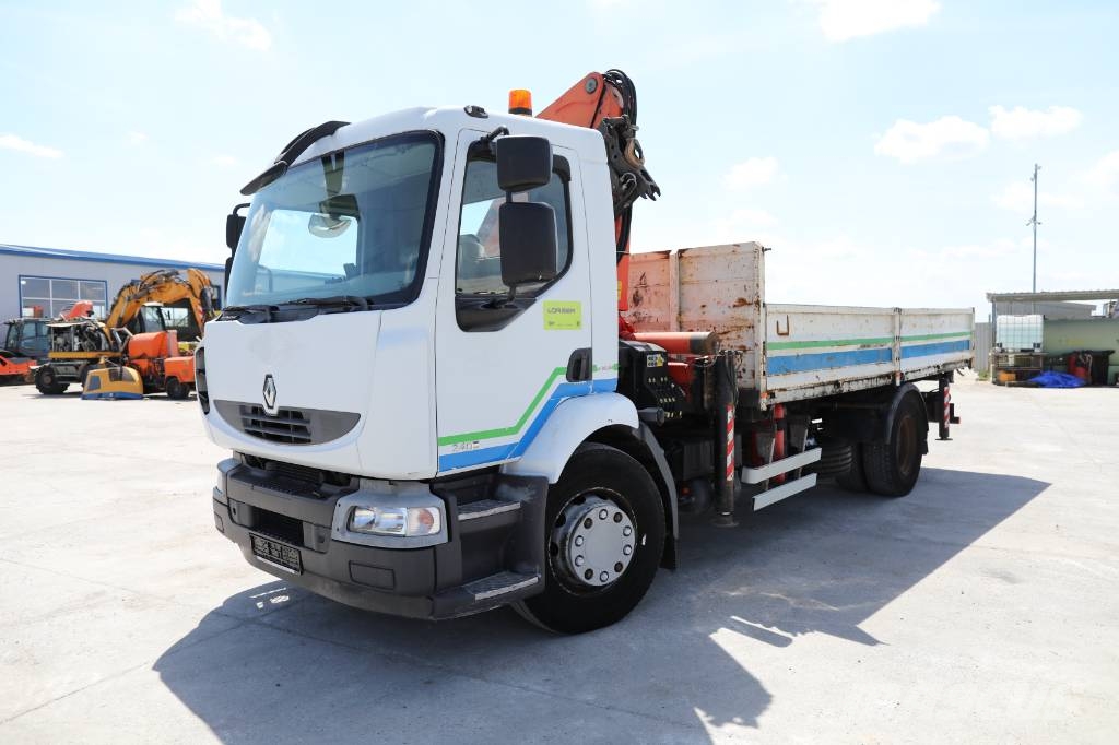 Renault Midlum 240 DXI / Palfinger PK 18500 Performance 덤프 트럭