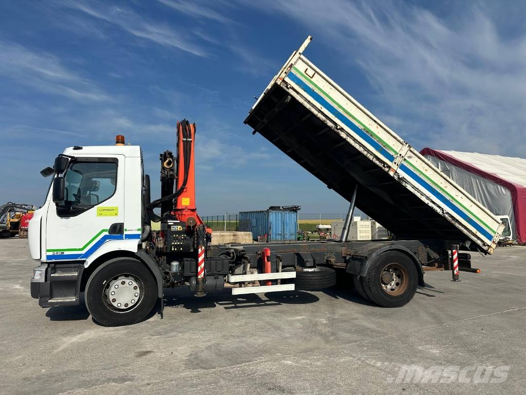 Renault Midlum 240 DXI / Palfinger PK 18500 Performance 덤프 트럭