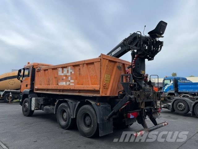 MAN MAN TGS 26.360 / Jonsered J 1090 شاحنات قلابة