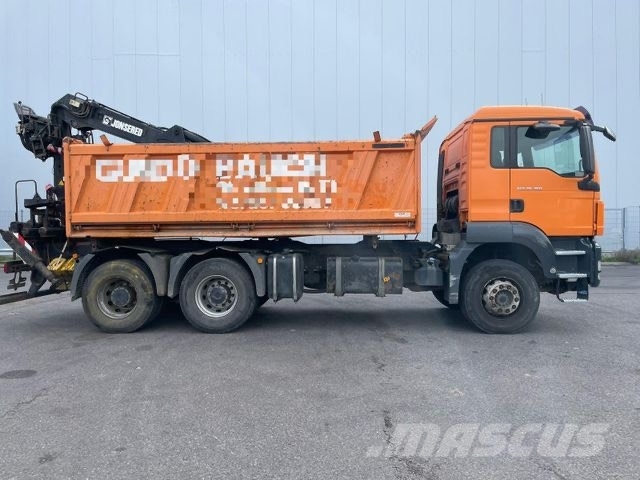 MAN MAN TGS 26.360 / Jonsered J 1090 شاحنات قلابة