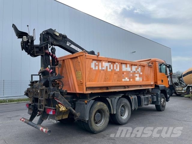 MAN MAN TGS 26.360 / Jonsered J 1090 شاحنات قلابة