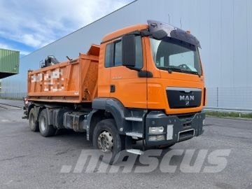 MAN MAN TGS 26.360 / Jonsered J 1090 شاحنات قلابة