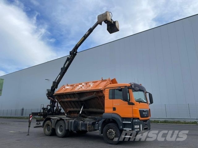MAN MAN TGS 26.360 / Jonsered J 1090 شاحنات قلابة